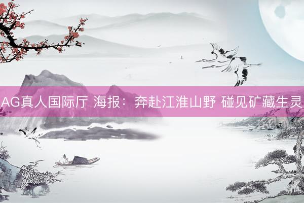 AG真人国际厅 海报：奔赴江淮山野 碰见矿藏生灵